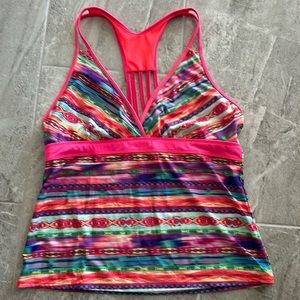 Women's Title Nine tankini swimsuit top.